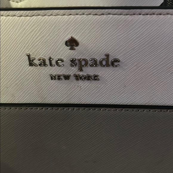 Kate Spade Gray and Black Satchel with Structured Design - Picture 2 of 2